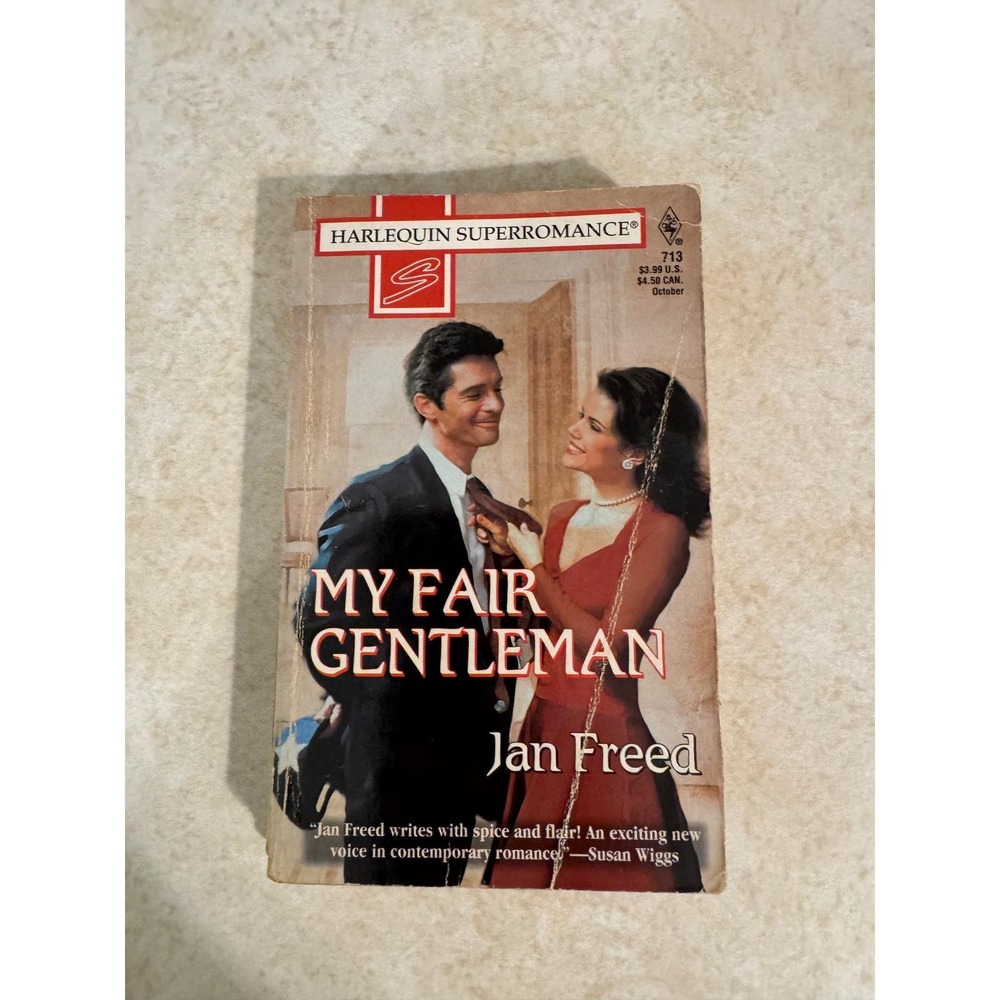 My Fair Gentleman Jan‎ Freed Harlequin Superromance 713 Paperback 1996 Romance